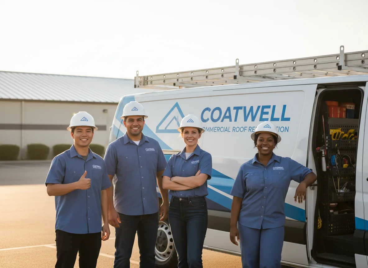 Commercial roof coating company in Felton, DE